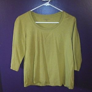 3 quarter sleeve shirt